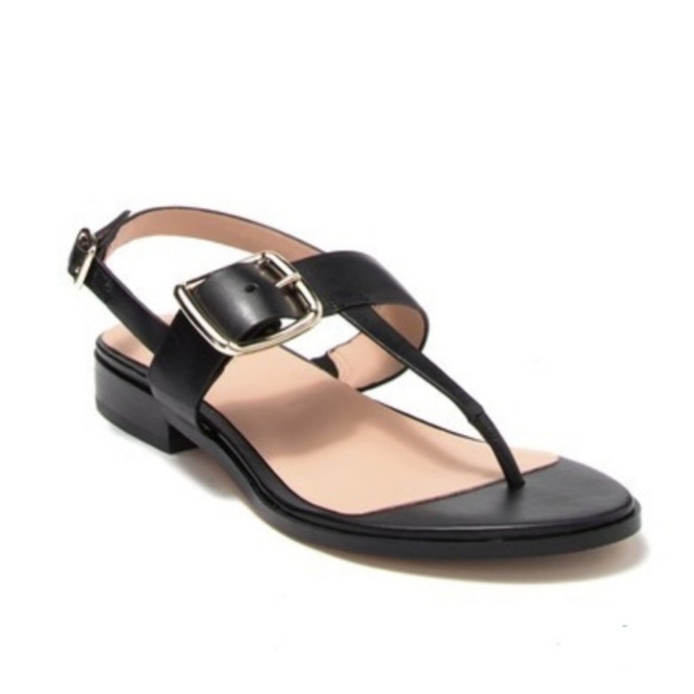 27 Edit Black Erika Sandals Sz 8.5